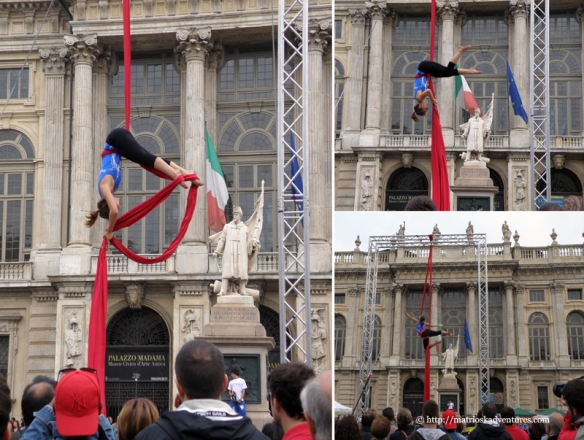 spectacole de gimnastica la Torino